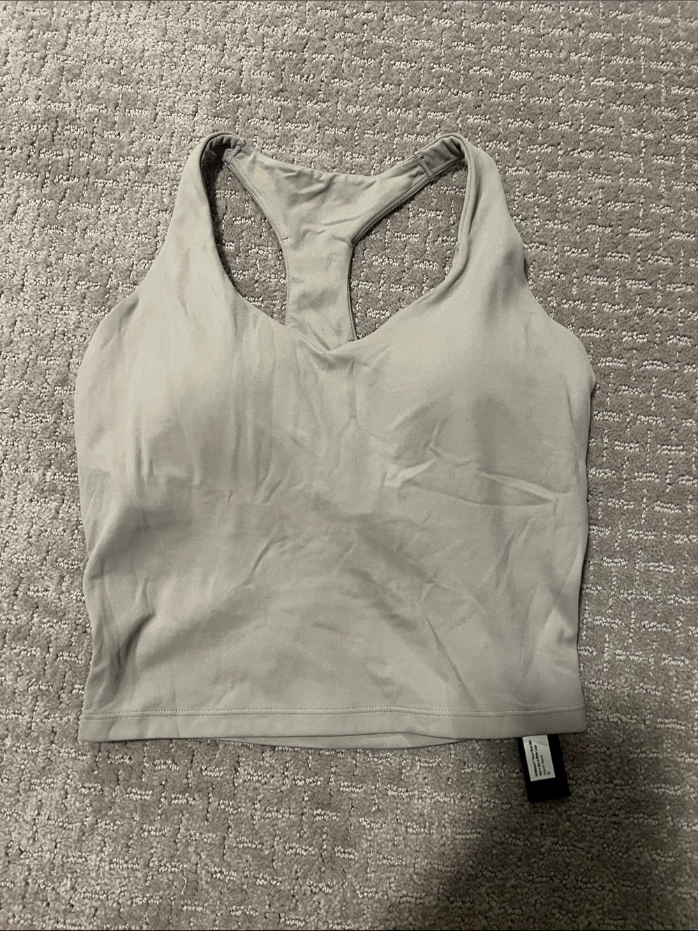 Oner Active Softmotion Racerback Mid Tank Top in Warm Sand